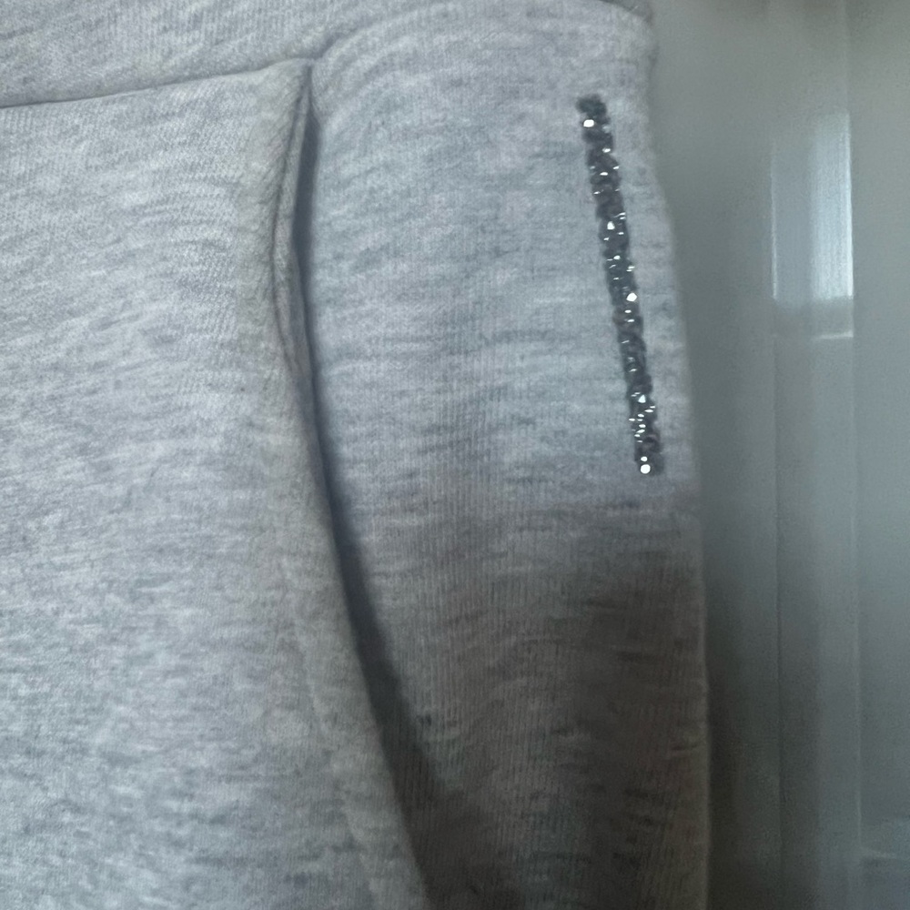 Grey chic sweatpants